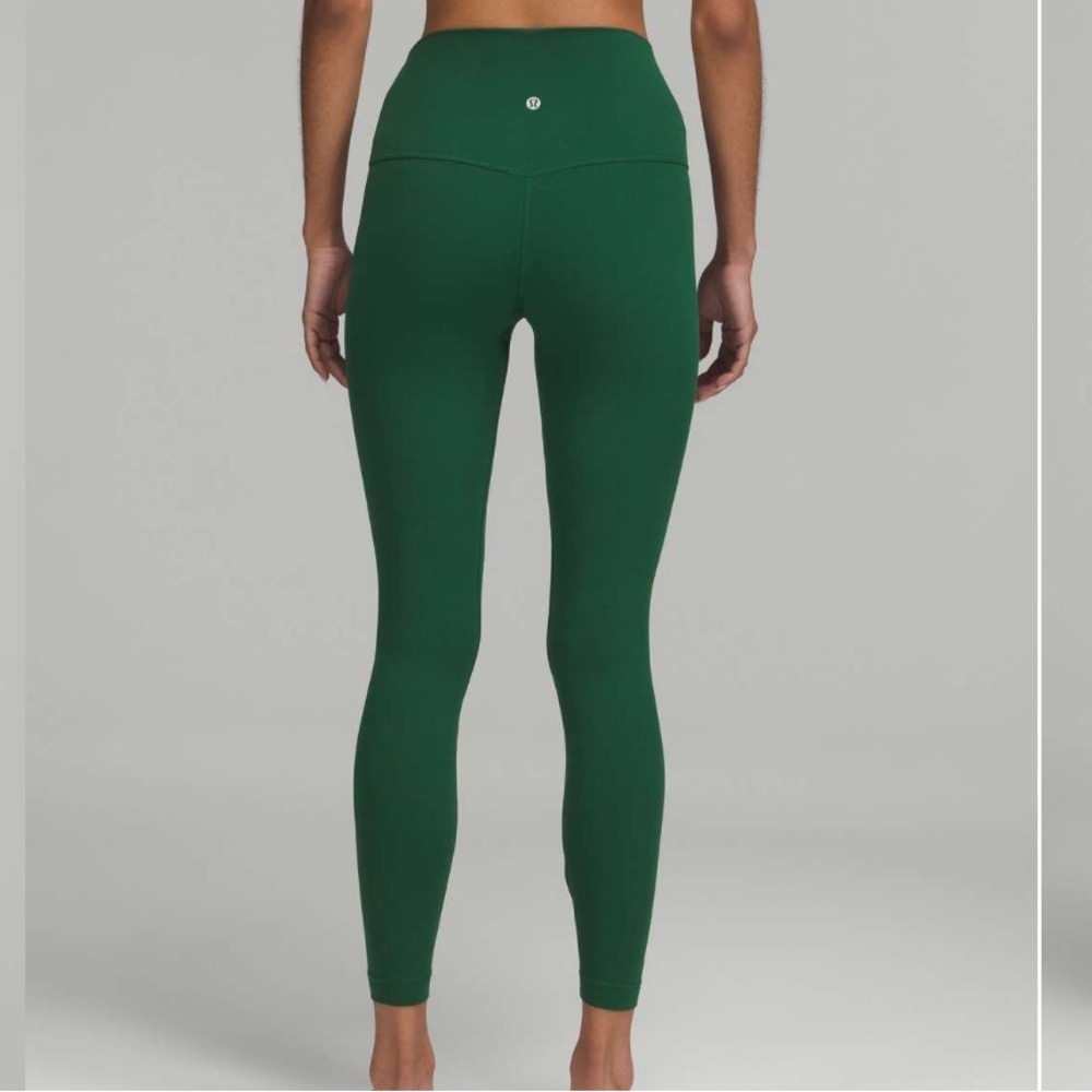 Lululemon Align High-Rise Leggings Pant 25" Everglade Green Size 6
